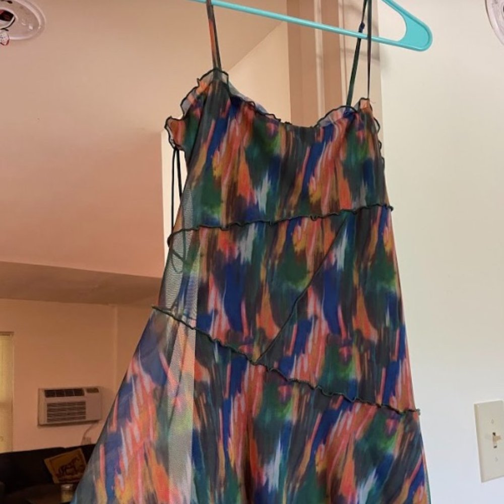 Urban Outfitters abstract mini dress